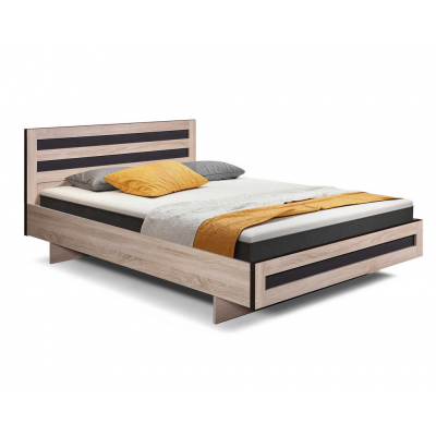 Кровать деревянная Барро КР-017 M2 (дуб санома)